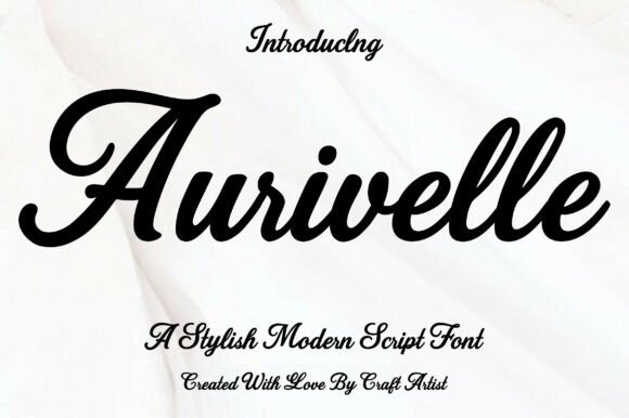 Aurivelle Font: Elevating Small Business Branding
