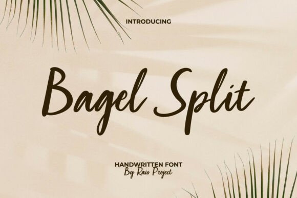 Bagel Split Font: Adding Feminine Charm to Branding