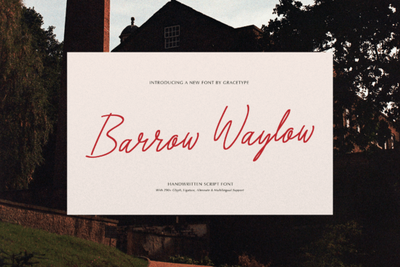 Barrow Waylow Font: Elevating Campaign Visuals