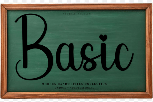 Basic Font: A Minimal Typeface for Editorial Design
