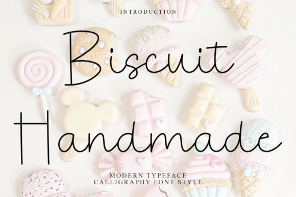 Biscuit Handmade Font for Web Design