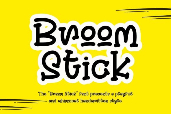 Broom Stick Font: Adding Whimsy to Campaign Visuals