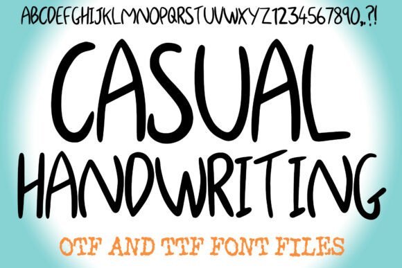 Casual Handwriting Font Review: Effortless Brand Charm