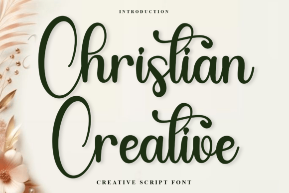 Christian Creative Font for Festive Marketing Campaigns