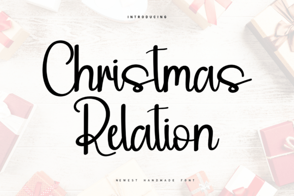 Christmas Relation Font: A Web Designer’s Layout Review