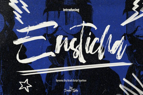 Ensticha Font: Bold Script for Authentic Business Branding
