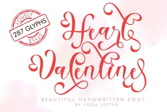Heart Valentine Font: A Designer’s Branding Test