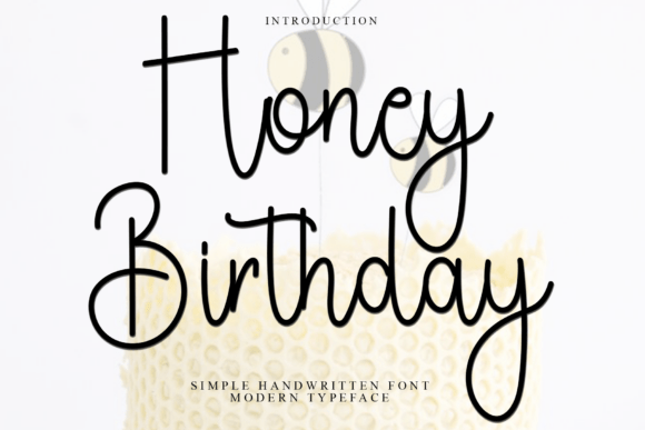 Honey Birthday Font: A Soft Script for Editorial Design