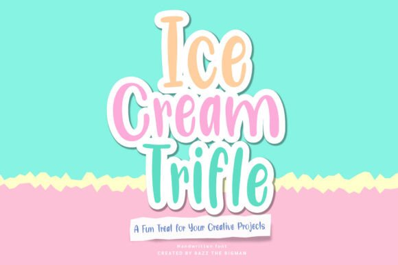 Ice Cream Trifle Font Review: A Sweet Script for Branding