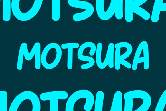 Motsura Font: Elegant Typography for Crafters