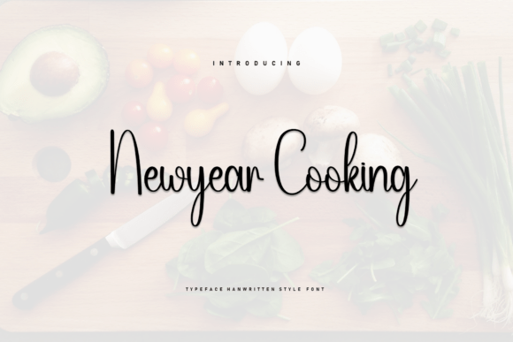 Newyear Cooking Font: Adding Warmth to Editorial Design
