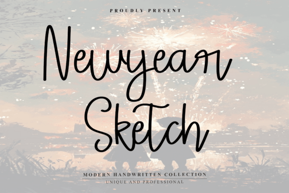 Newyear Sketch Font: Adding Warmth to Campaign Visuals