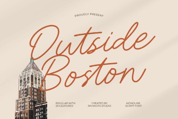 Outside Boston Font: Elevating Digital Brand Identity