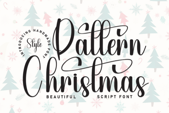 Pattern Christmas Font: Elevating Small Business Branding