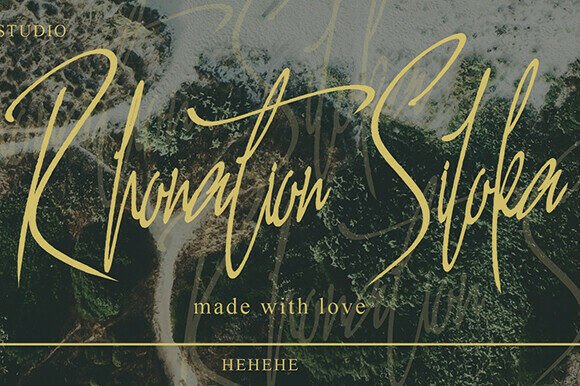 Rhonation Syloka Font: Elevating Small Business Branding