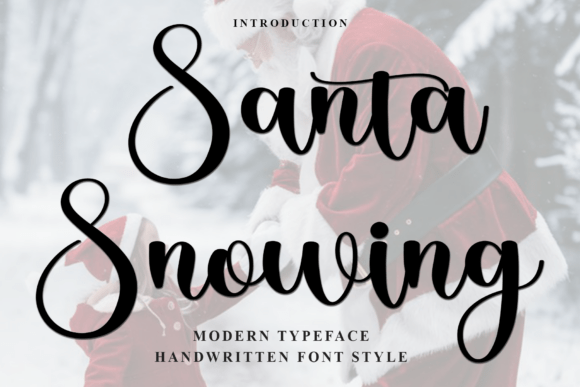 Santa Snowing Font: Elevating Digital Brand Identity