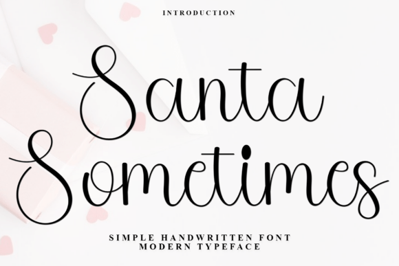 Santa Sometimes Font: A Web Designer’s Layout Review