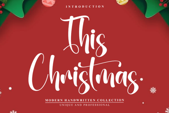 This Christmas Font: Elevate Your Small Business Brand