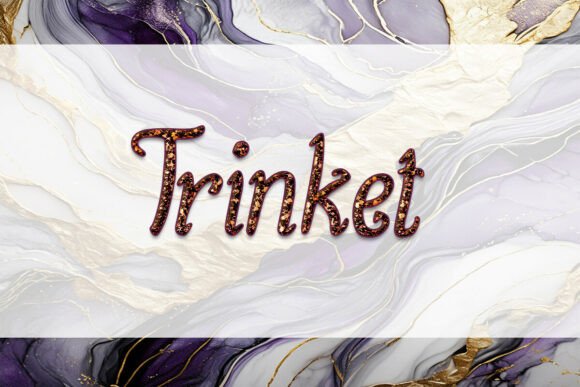 Trinket Font: Elevating Handmade Labels and Decor