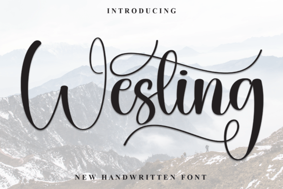 Westing Font: Elegant Script for Small Business Branding