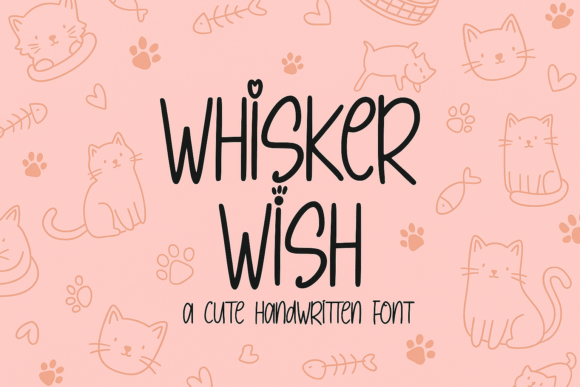 Whisker Wish Font: A Soft Script for Editorial Design